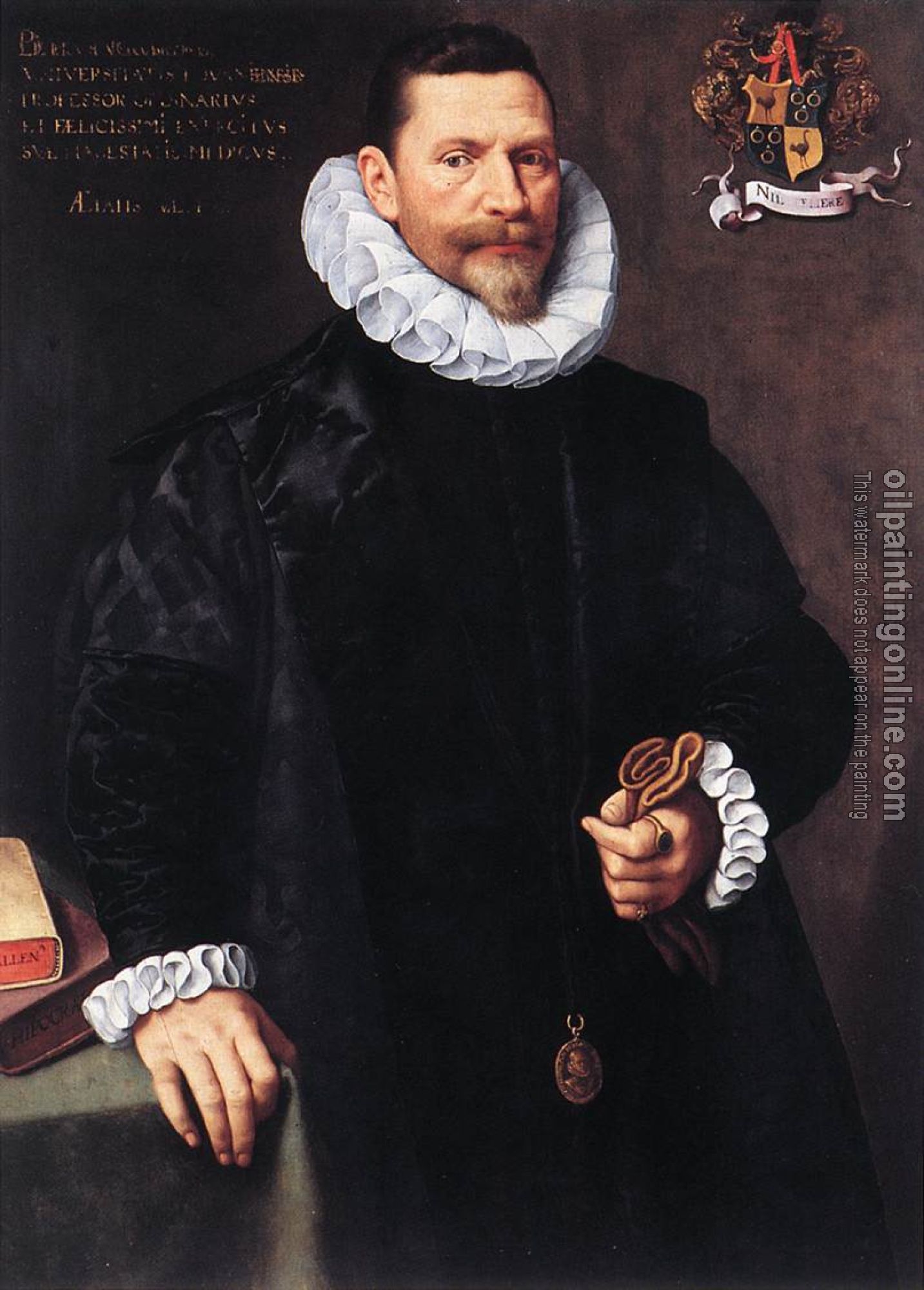 Pourbus, Frans the Younger - Portrait of Petrus Ricardus